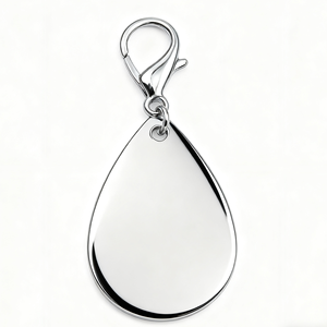 Logo personnalisé moderne avion vierge sac de valise de voyage étiquette de bagage en métal aluminium pour gravure Service d'usinage - Product Image 1