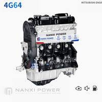 Nuovo Motore 4G64S4N 2.4L Benzina RWD Euro IV per Applicazioni Mitsubishi JMC Core, Foday Long Block 125 CV 250 N.m di Coppia