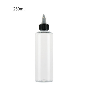 Vendita calda <span class=keywords><strong>60ml</strong></span> 100 ml 120ml 250ml bottiglia di plastica per animali domestici 100 ml inchiostro pigmento bottiglia di olio per capelli con tappo a spirale - Product Image 3
