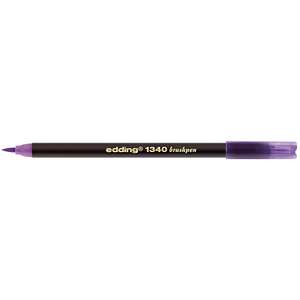 Edding Fasermaler 1340 Stylo pinceau violett - Product Image 1