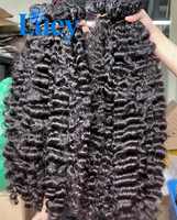 Mèches de cheveux naturels bruts de qualité birmane, ondulées, 100% cheveux humains, tissage à double trame, cheveux bruts vietnamiens et indiens