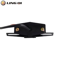 LING QI Support de plaque d'immatriculation pliable réglable pour moto Support de feu arrière pour SURRON Light Bee X