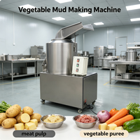 Machine automatique pour hacher, broyer et écraser les aliments, les pommes de terre, les piments, le gingembre, l'ail, les fruits et légumes frais pour faire des pâtes