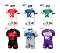 Maillot de football personnalisé avec impression de nom et de numéro, vêtements pour adultes, maillot de football à séchage rapide, ensembles uniformes