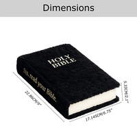 Nouvelles Housses Personnalisées en Velours Doux Imprimées pour Bibles / Carnets – Idéales comme Cadeaux de Fêtes