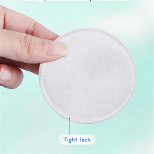 Disques démaquillants en coton épaissis double face avec bord de verrouillage, vente en gros d'usine, compresses humides spéciales pour le visage, logo personnalisé - Product Image 6