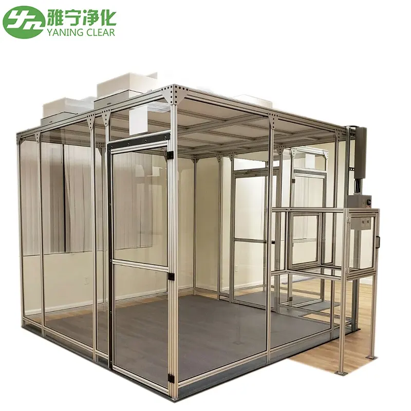 Clean Room Container Modular Laboratory Clean Room Dust Free Working Room Sofwall Cleanroom YANING Manufacturer