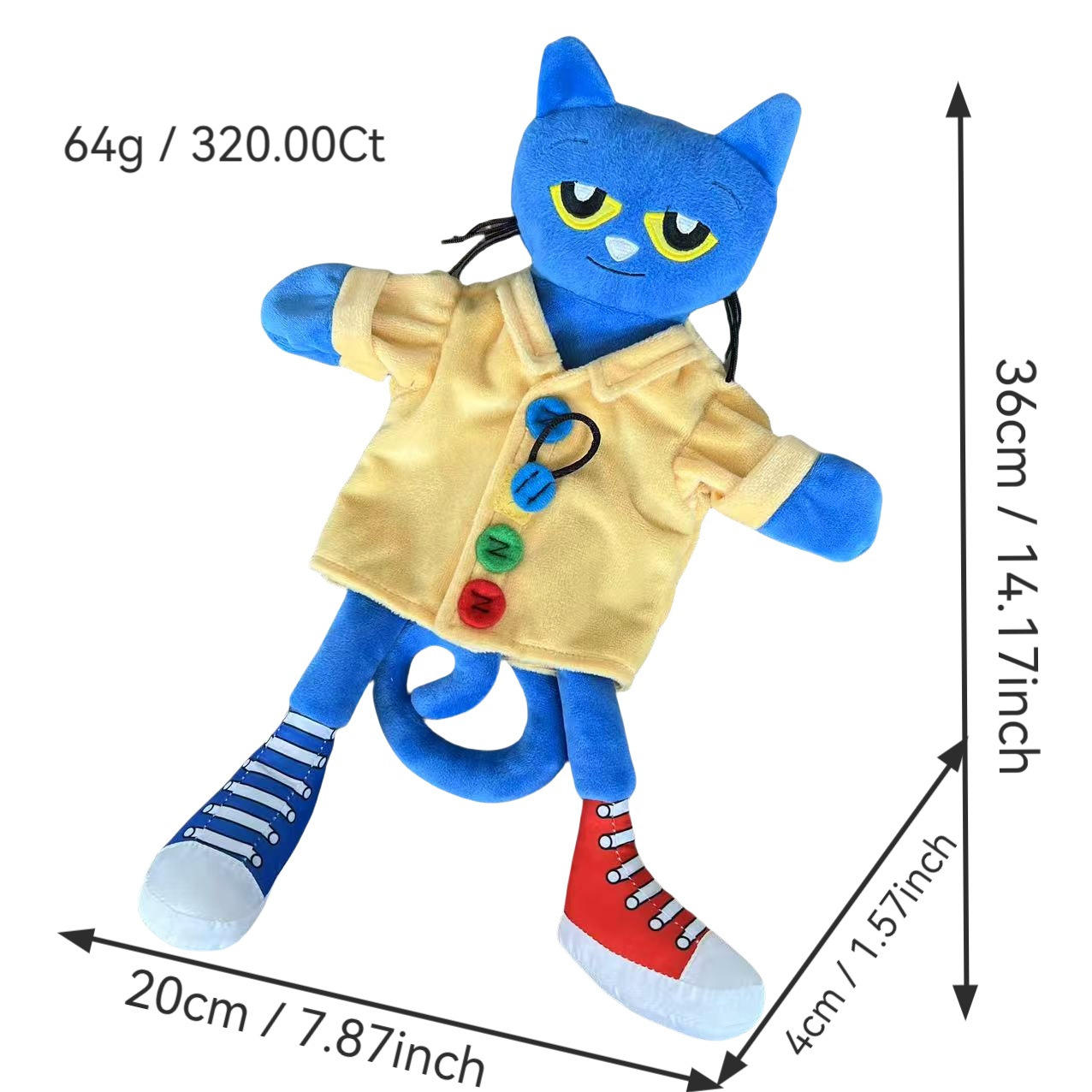 Marioneta Pete Cat