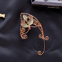 Nouvelles Boucles d'Oreilles Fantaisie Elfes Fées Faits Main Style Tendance Manchette Clip-On Halloween Oreilles d'Elfe