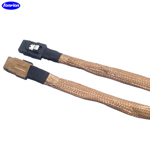 Cable de Datos para Servidor Ionpion Mini SAS SFF 8087 12G con Malla de Cobre - Product Image 3