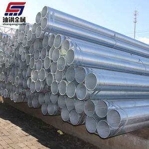 Tubos galvanizados sumergidos en caliente Astm Acero pregalvanizado Redondo Schedule 80 Tubo de acero Precio de tubo de acero de 2 pulgadas 1 tonelada 6m - Product Image 5