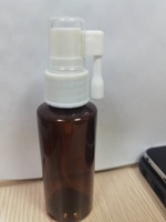 Flacon pulvérisateur en plastique clair brun vert blanc de 30ml 50ml 100ml Flacon pulvérisateur pour tronc d'éléphant