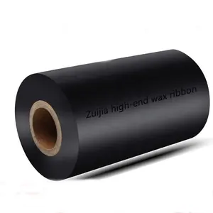 Tinta térmica TTR de 110mm x 300m, tinta de código de barras, Cinta de transferencia térmica de resina de cera Premium negra Millie Brady confust pronto Soccorso