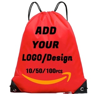 Custom Drawstring Backpack Personalized Bulk Sport Draw <b>String</b> <b>Bags</b> with Logo, Text, Design, Customized Promotional Items - Product Image 2