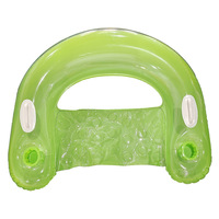 Chaise longue aquatique gonflable en PVC en forme de U du fabricant, canapé flottant, lit flottant, matelas flottant