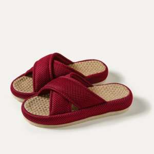 รองเท้าแตะแฟชั่นผู้หญิงแบบมีส้น รุ่นใหม่ปี 2025 สำหรับฤดูร้อนและฤดูใบไม้ร่วง พื้นรองเท้า TPR นุ่มสบาย ปิดนิ้วเท้า - Product Image 6