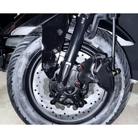 Moto électrique 1200W 55km/h 48V 60V 72V pour la montée en pente et la livraison de nourriture, OEM ODM, directement de l'usine