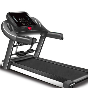 Tapis roulant électrique pour usage domestique, capacité de charge de 100 kg, test de fréquence cardiaque portable, équipement de fitness multifonctionnel - Product Image 1