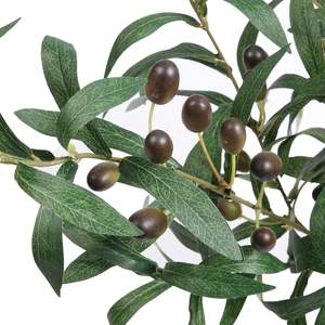 Oferta Especial: Rama de Olivo Artificial de 4 Ramas con Hojas de Seda, Sin Frutos, para Decoración de Bodas, Acción de Gracias, Navidad y Hogar - Product Image 5