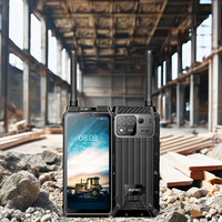 Téléphones mobiles Aoro M8 5G réseau GSM DMR Walkie Talkie Atex avec GPS, clé PTT, téléphone mobile Google Pixel, radio bidirectionnelle