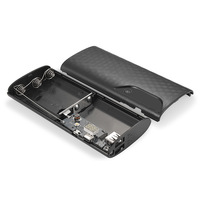 5V double USB 5x18650 batterie externe boîtier de batterie chargeur de téléphone portable bricolage coque étui blanc bleu vert violet
