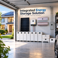 Sistem Penyimpanan Energi Portabel Rumah Tangga 10kWh LiFePO4 Cadangan Darurat untuk Kehidupan di Kabin Terpencil