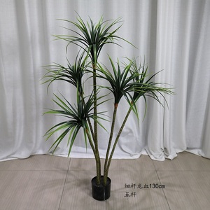 Plantas artificiales de Dracaena <span class=keywords><strong>Draco</strong></span>, <span class=keywords><strong>árbol</strong></span>es, Cycas Yucca, venta al por mayor, fábrica, AF7005 - Product Image 2