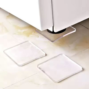 Large Size Transparent Anti <b>Vibration</b> Non-Slip Mat Silicone Pad Multifuncational Refrigerator <b>Chair</b> Cushion Shock Proof Pad - Product Image 2
