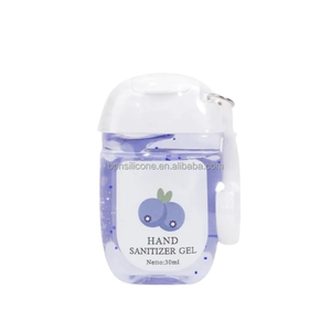 Gel Desinfectante de Manos sin Agua con Glicerina Antibacterial a Base de Químicos, con Aroma, 30 ml, con Mosquetón y Jabón de Manos - Product Image 4