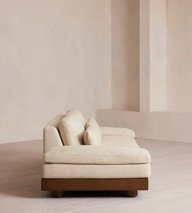 أريكة إيطالية من القماش البسيط للمنزل ، أرائك فاخرة على شكل حرف L لغرفة المعيشة - Product Image 3