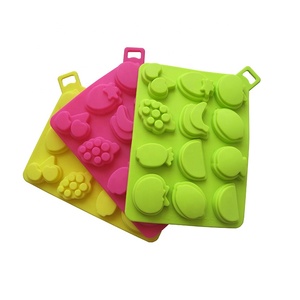 Đa-Thiết Kế Khác Nhau Hình Dạng Trái Cây <span class=keywords><strong>Silicone</strong></span> Baking Công Cụ Cho <span class=keywords><strong>Ice</strong></span> Cream Kẹo Nước Trái Cây Trà Rượu Vang Đa Năng <span class=keywords><strong>Ice</strong></span> Cube Khay Thanh Khuôn Mẫu - Product Image 1