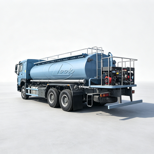 Camion-citerne à huile de qualité supérieure 25000L-30000L, camion-citerne en acier pour huile et carburant, matériel d'ingénierie pour le ravitaillement - Product Image 1
