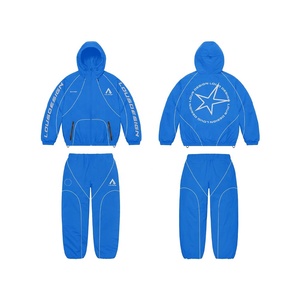 Conjunto Deportivo Personalizado de Diseño Nuevo, Chaqueta con Capucha de Manga Larga, Impermeable, de Poliéster, Estilo Deportivo, Ropa de Invierno Unisex para Adultos, Corte Regular - Product Image 2