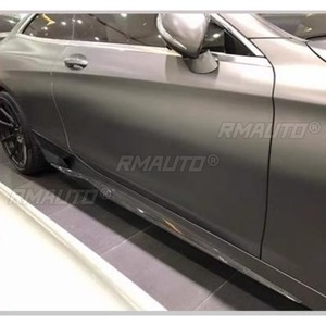 Alerón Lateral de Fibra de Carbono Real para Mercedes Benz Clase S COUPE W217 S63 2014, Divisor de Faldones Laterales, Accesorios para Automóviles - Product Image 3