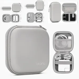 Mini portátil Hard Shell Digital Gadgets Bolsa de almacenamiento Cuero artificial Auricular Cargador Estuche Cable DE DATOS U Disco Organizador - Product Image 2