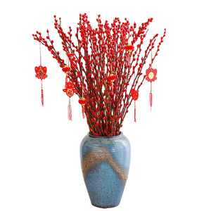 Flores Secas de Estilo Económico de Fábrica, Ramo de <span class=keywords><strong>Salix</strong></span> Argyracea, Fondo Natural para Decoración de Bodas, <span class=keywords><strong>Flor</strong></span> de Sauce Blanco Preservada - Product Image 1