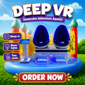 Emocionante y Popular Máquina de Juego de Realidad Virtual VR Pod Ride Cinema, Silla VR Egg - Product Image 2