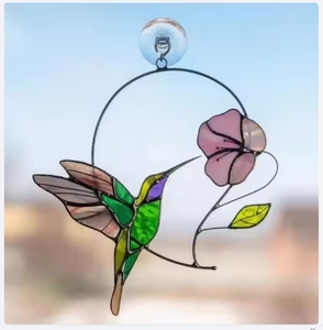 <span class=keywords><strong>Vitrail</strong></span> fleurs utilisé <span class=keywords><strong>vitrail</strong></span> artisanat <span class=keywords><strong>vitrail</strong></span> fournitures montagnes décor modèles personnalisés - Product Image 6