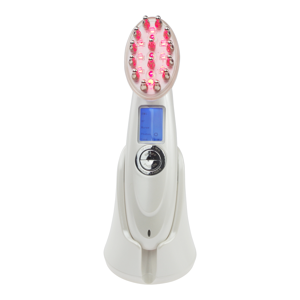 Лазерная расческа для волос Iksbeauty с красным светом для лечения против выпадения