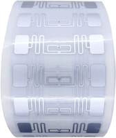 Étiquette RFID UHF avec puce Monza R6 860~960 MHz, autocollant à longue portée de lecture