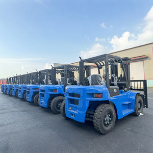 Prix de gros Chariot élévateur diesel portable de 6 tonnes Magasins d'ameublement Chariot élévateur diesel 4x4 Transmission hydraulique Chariot élévateur diesel - Product Image 3