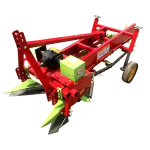 Máquina cosechadora de cacahuetes con tractor