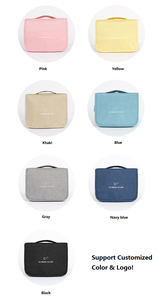 Sac de voyage en polyester tendance avec crochet, grande capacité, portable, pour rangement, suspendable, avec séparation sec/humide - Product Image 3