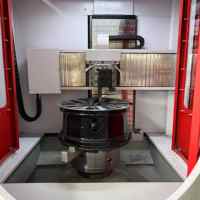 Máquina Reparadora de Llantas de Aleación Automática Vertical de 26 Pulgadas, Torno CNC, Máquina de Corte Vertical para Llantas de Aleación
