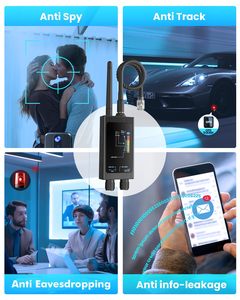 RF Signal Detector Bug <strong>Spy</strong> GPS Tracker Finder IR Laser <strong>Spy</strong> Camera Scanner M8000 - Product Image 3