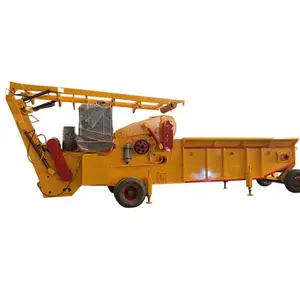 Pequeno Motor Elétrico Bambu Fibra Cocopeat Wood Shredder Chipper Machine