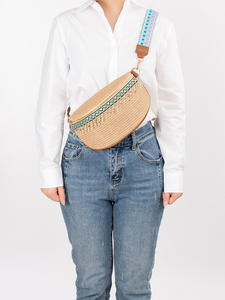 <span class=keywords><strong>Riñonera</strong></span> con correa ajustable 2024, <span class=keywords><strong>riñonera</strong></span> de paja para exteriores, <span class=keywords><strong>riñonera</strong></span> con cinturón cruzado personalizado, <span class=keywords><strong>riñonera</strong></span> con tejido de ganchillo - Product Image 4