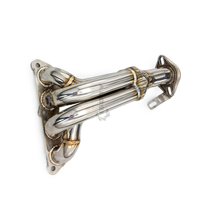 Colector de escape de acero inoxidable de ajuste directo para <span class=keywords><strong>Toyota</strong></span> <span class=keywords><strong>Yaris</strong></span> <span class=keywords><strong>1.3</strong></span> 1.5, sistema de escape deportivo de competición 2010-2020 - Product Image 4
