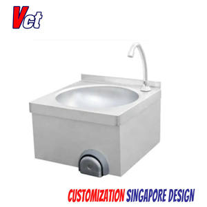 Fregadero manual de pared de acero inoxidable médico VICTORY para otros suministros de hotel o laboratorio - Product Image 5