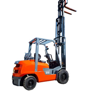 รถยก LPG FD35 3.5 ตัน คุณภาพสูง ใช้งานได้ดี บำรุงรักษาอย่างดี พร้อมระบบไฮดรอลิกไซด์ชิฟเตอร์ ราคาถูก - Product Image 1